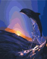 BRUSHME värvi numbrite järgi  Sunset dolphin, BS5186