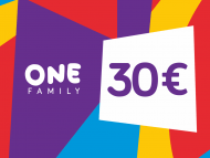 Kinkekaart One Family 30€