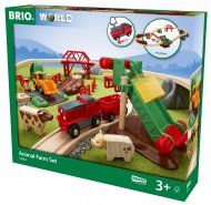 BRIO rongikomplekt Loomade farm, 33984
