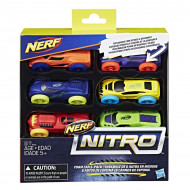 NERF NITRO foam cars 6 pack ast, C3171EU5