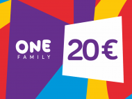 Kinkekaart One Family 20€