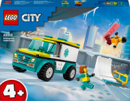 60403 LEGO® City Kiirabi Ja Lumelaudur