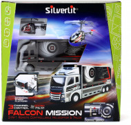 SILVERLIT veoauto ja helikopter R/C I/R Falcon mission, 84761