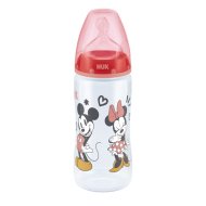 NUK pudel silikoonist lutt PP FIRST CHOICE+, MICKEY MOUSE, 300 ml, M, 0-6 m., blue, SK66