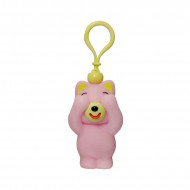 JABBER BALL Emotional toy keychain "Jabb-A-Boo" Pink cat, JB-17041