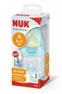 NUK First Choice+ polüpropüleenist pudel lateksist lutt 150ml, M, SK52
