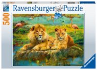 RAVENSBURGER pusle Lions in the Savannah, 500tk., 16584
