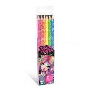 NEBULOUS STARS puidust värvilised pliiatsid, 6-pakk, assortii, 11568