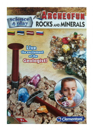CLEMENTONI Science Dig kivid ja mineraalid, 60431 60431