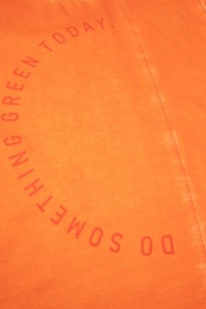COCCODRILLO lühikeste varrukatega t-särk NATURE JUNIOR, oranžid, WC4143205NAJ-006- 