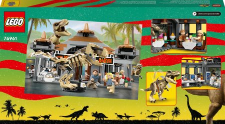 76961 LEGO® Jurassic World™ Külastuskeskus: T. rexi ja Raptori rünnak 76961