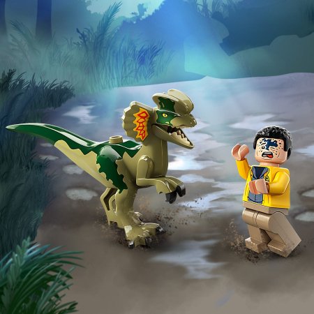 76958 LEGO® Jurassic World™ Dilophosauruse varitsus 76958