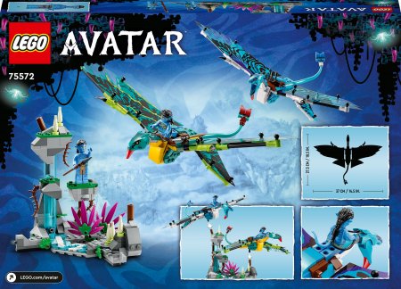 75572 LEGO® Avatar Jake‘i ja Neytiri esimene ikranilend 75572