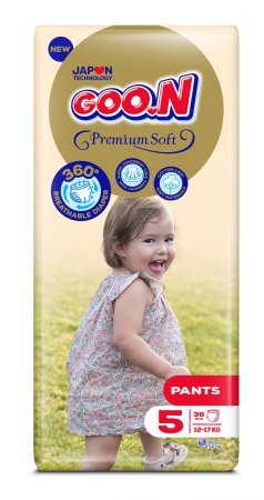 GOO.N Premium Soft püksmähkmed suurus 5, 36 tk., 9-17 kg 4902011862577
