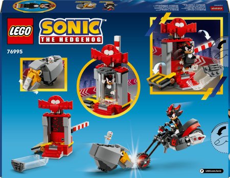 76995 LEGO® Sonic the Hedgehog™ Shadow The Hedgehogi Põgenemine 