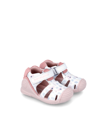 BIOMECANICS sandaalid, valged, 2103-B 