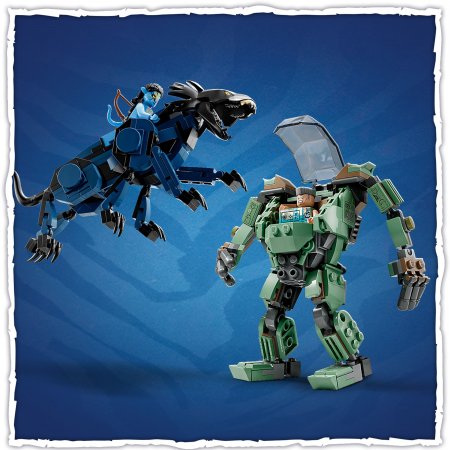 75571 LEGO® Avatar Neytiri ja Thanator vs. AMP-rüüs Quaritch 75571
