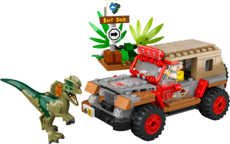 76958 LEGO® Jurassic World™ Dilophosauruse varitsus 76958