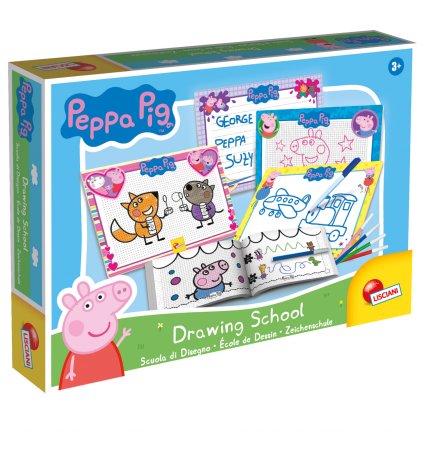 LISCIANI PEPPA PIG Joonistuskomplekt Drawing School, 92215 92215