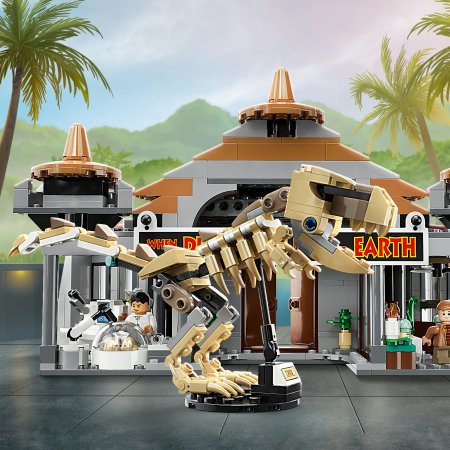 76961 LEGO® Jurassic World™ Külastuskeskus: T. rexi ja Raptori rünnak 76961