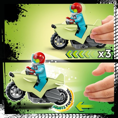 60338 LEGO® City Stunt Purustaja-šimpansi trikisilmus 60338