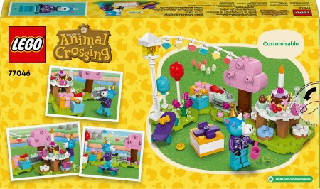 77046 LEGO® Animal Crossing™ Julian ja tema sünnipäevapidu 