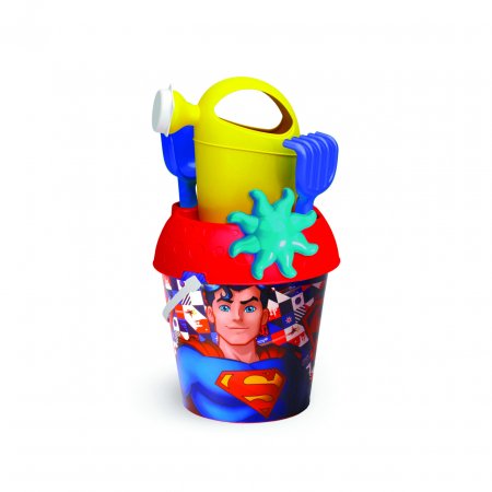 ADRIATIC Superman ämbrikomplekt + kastekann, 18 cm. läbimõõt, E7246 E7246