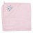 CEBA BABY Kapuutsiga rätik Star Pink 100x100 Ceba Baby, W-815-302-631 W-815-302-631